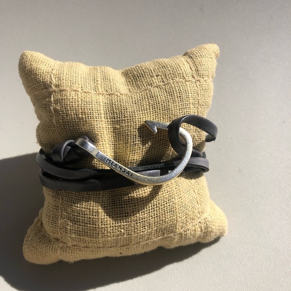 Miansai Hook Leather Bracelet - Picture 1 of 3